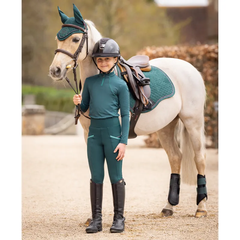 LeMieux Young Rider Base Layer - Spruce-4
