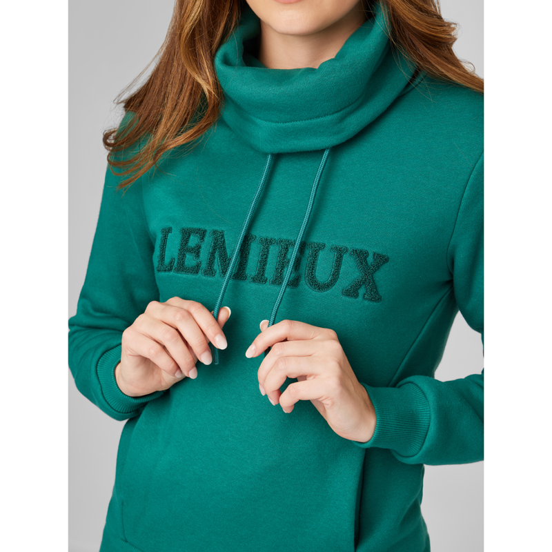 LeMieux Adele Funnel Neck Sweatshirt - Evergreen-5