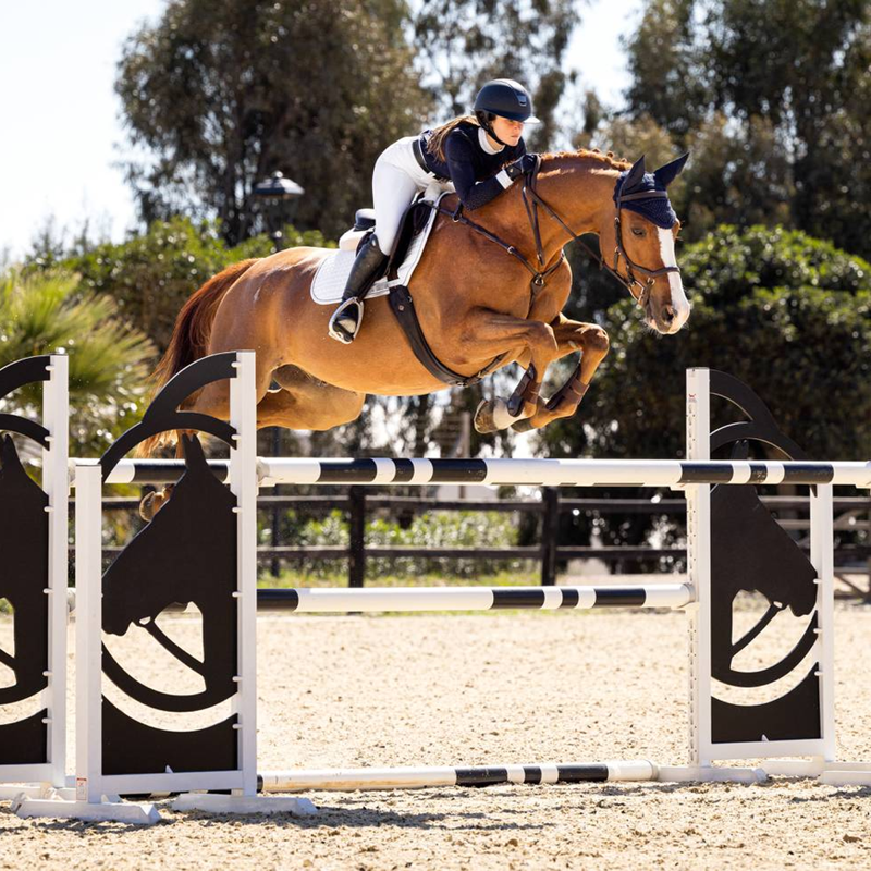 LeMieux Classic Jump Square - White-3