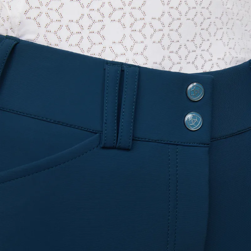 Ariat Women's Tri Factor Grip Full Seat Breech - Deep Petroleum-3