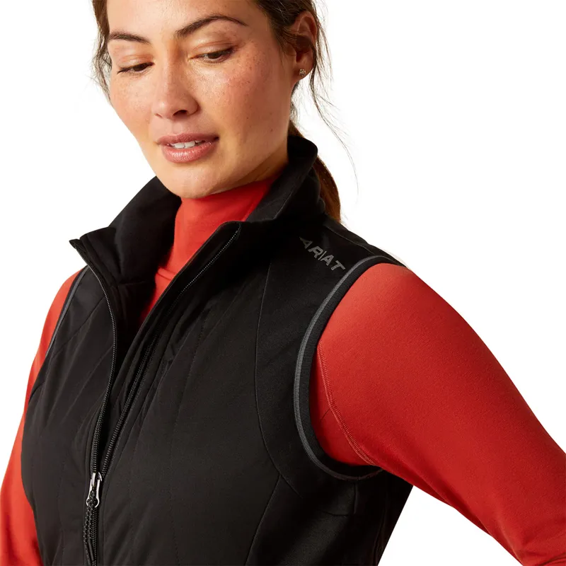 Ariat Women's Venture Full Zip Vest - Black-3