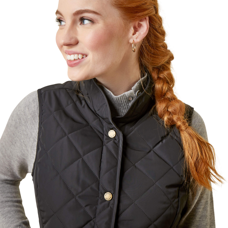 Ariat Women's Woodside Vest - Black-3