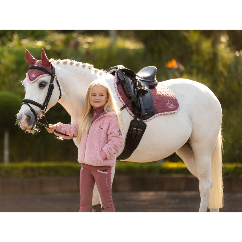 LeMieux Mini Close Contact Square - Orchid-2