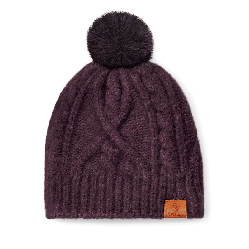 Ariat Entwine Beanie - Raisin Heather