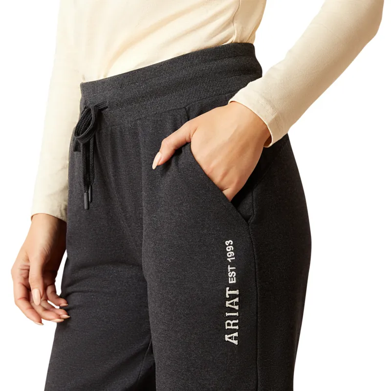 Ariat Women's Memento Joggers - Charcoal-3
