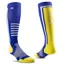 AriatTEK Slimline Performance Socks - Surf the Web/Primrose Yellow