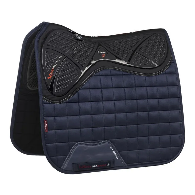 LeMieux X-Grip Twin Sided Dressage Square - Navy