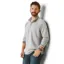 Ariat Men's Portola 1/2 Zip Sweatshirt - Heather Grey