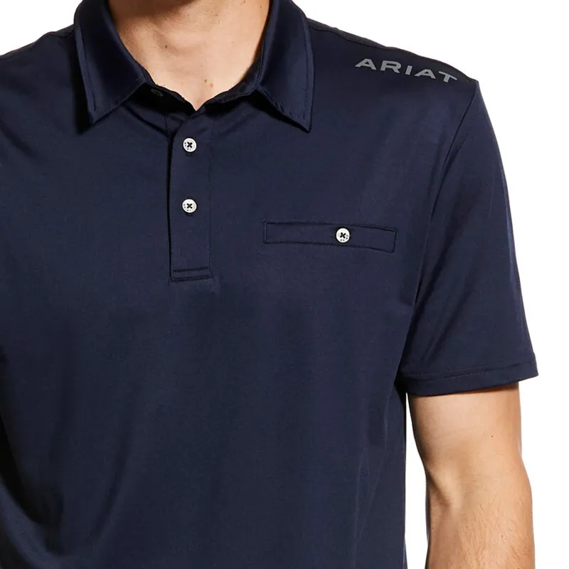 Ariat Men's Norco Polo - Navy-1