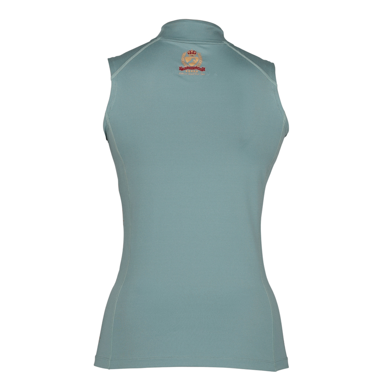 Aubrion Team Sleeveless Base Layer - Sage-2