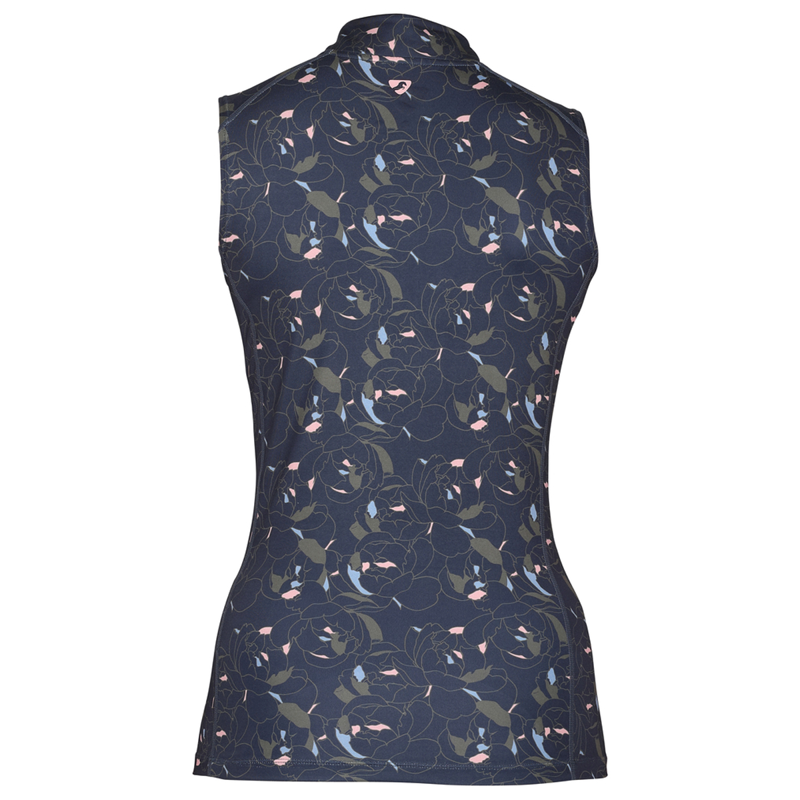 Aubrion Revive Sleeveless Base Layer - Peony-1