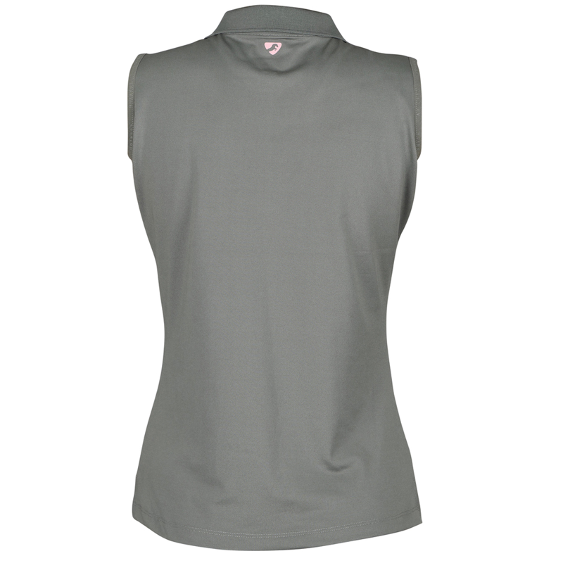 Aubrion Poise Sleeveless Polo - Olive-1