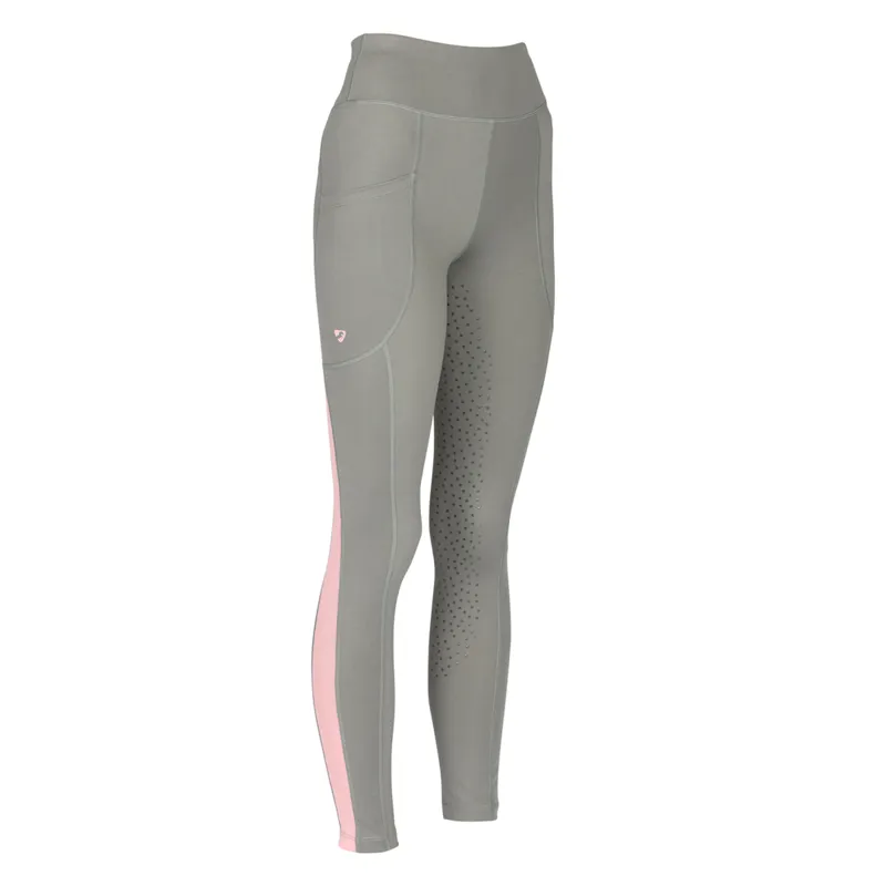 Aubrion Rhythm Riding Tights - Olive-1