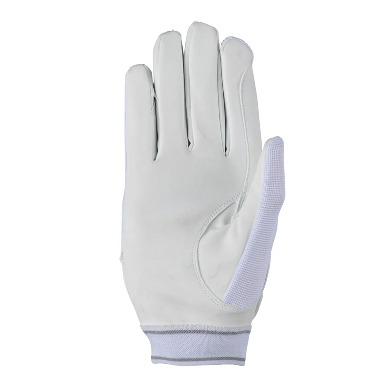 Aubrion Children's Stratos SportFit Riding Gloves - White-1