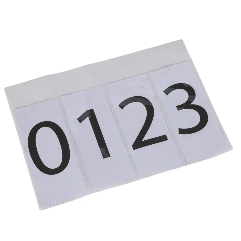 Aubrion Number Bib Cards - 2 Pack
