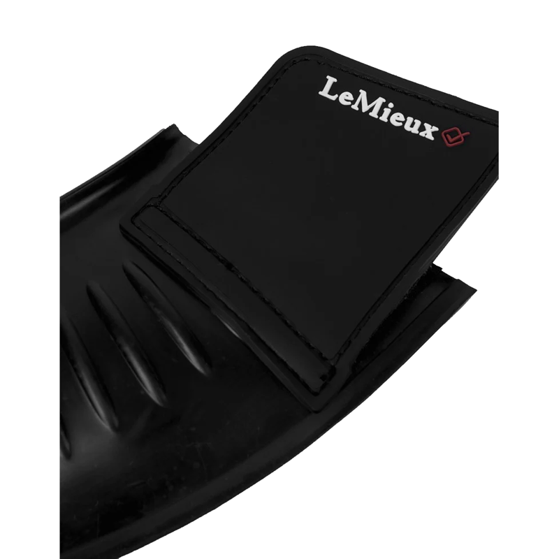 LeMieux Rubber Bell Boots - Black-2