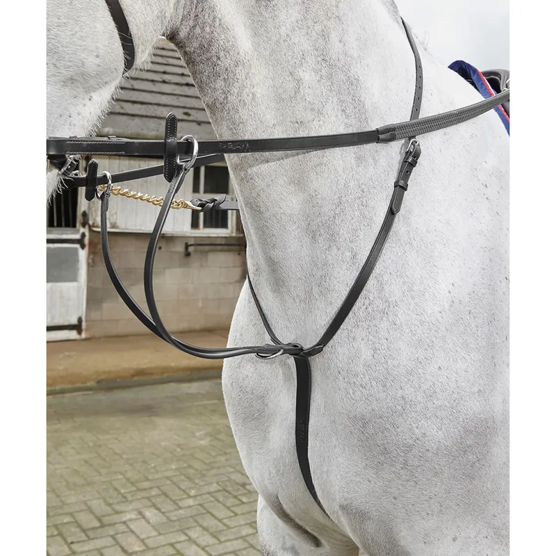 John Whitaker Lynton Running Martingale - Black