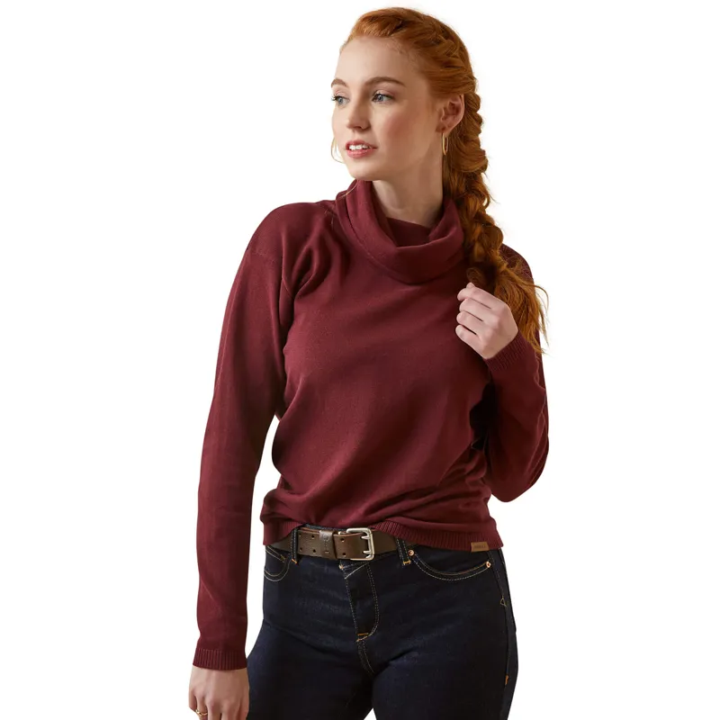 Ariat Women's Lexi Sweater - Tawny Port