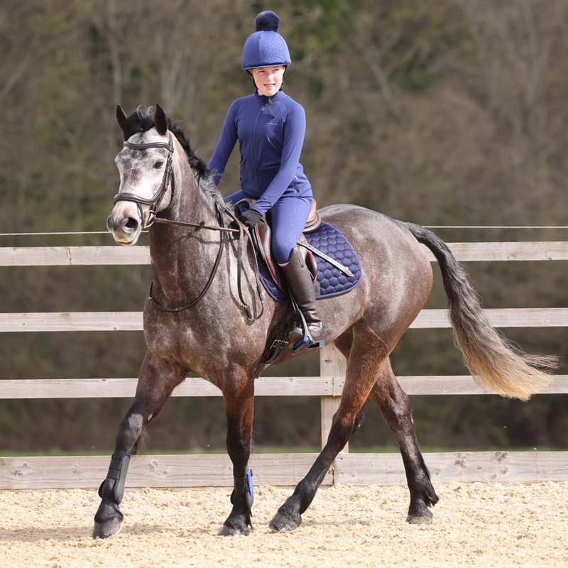 Aubrion Leopard Print Hat Cover - Ink-3