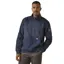 Ariat Rebar Workman Duracanvas 1/4 Zip Sweatshirt - Navy Heather/Navy
