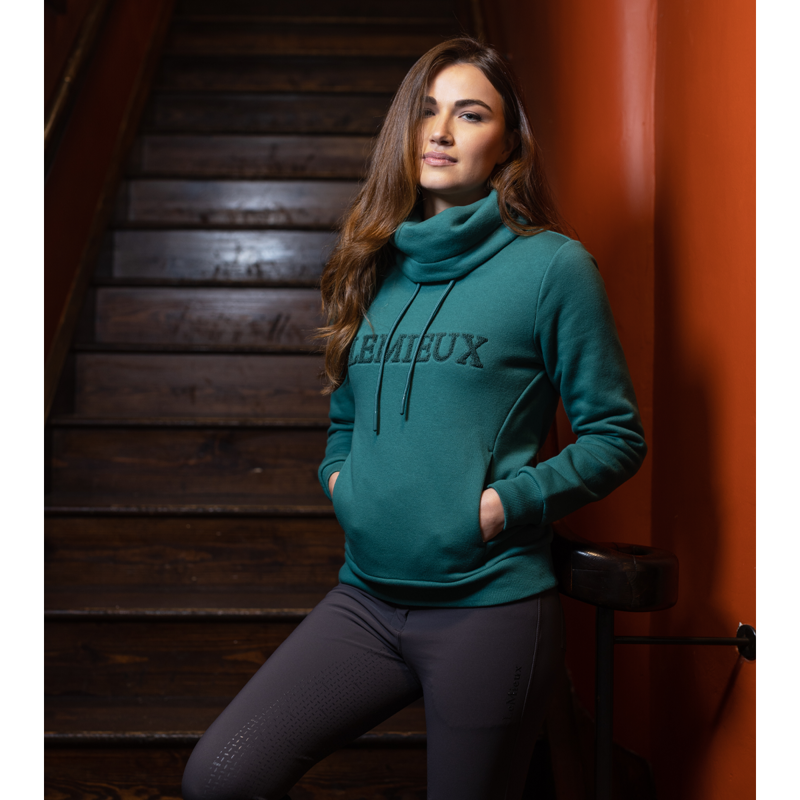 LeMieux Adele Funnel Neck Sweatshirt - Evergreen-8