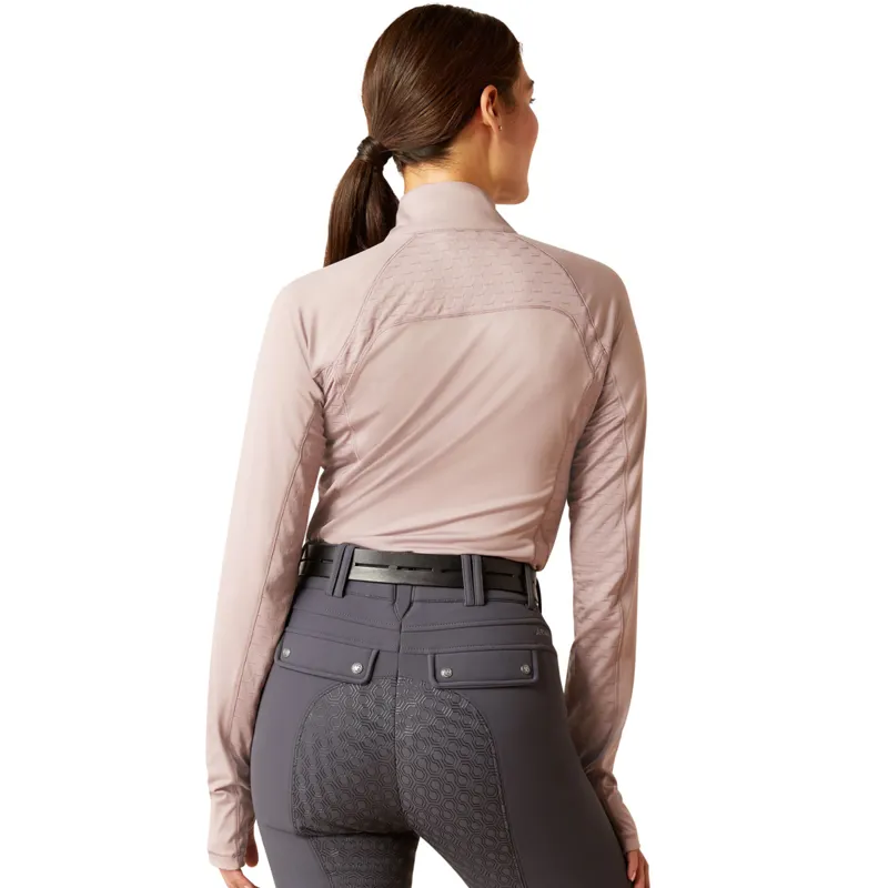 Ariat Women's Lowell 2.0 1/4 Zip Baselayer - Quail-1