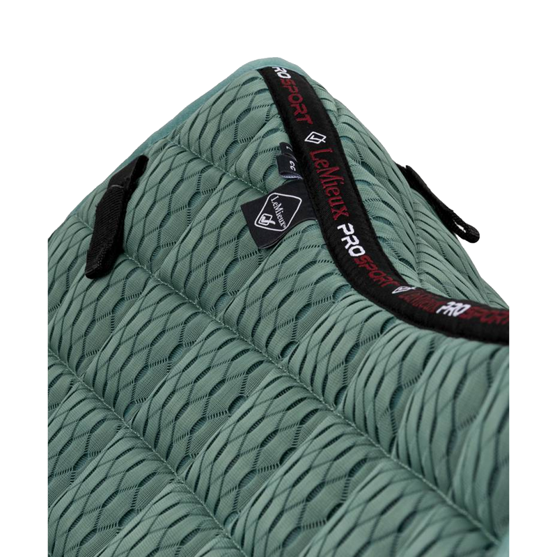 LeMieux Sale Carbon Mesh Close Contact Square - Sage - L-1