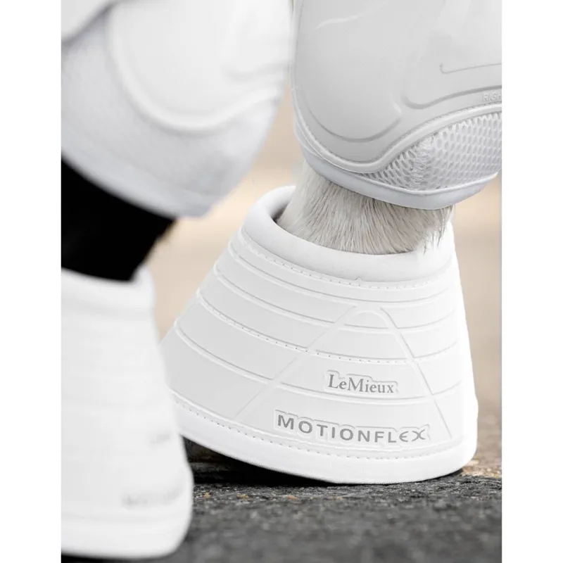 LeMieux Motionflex Over Reach Boots - White-1