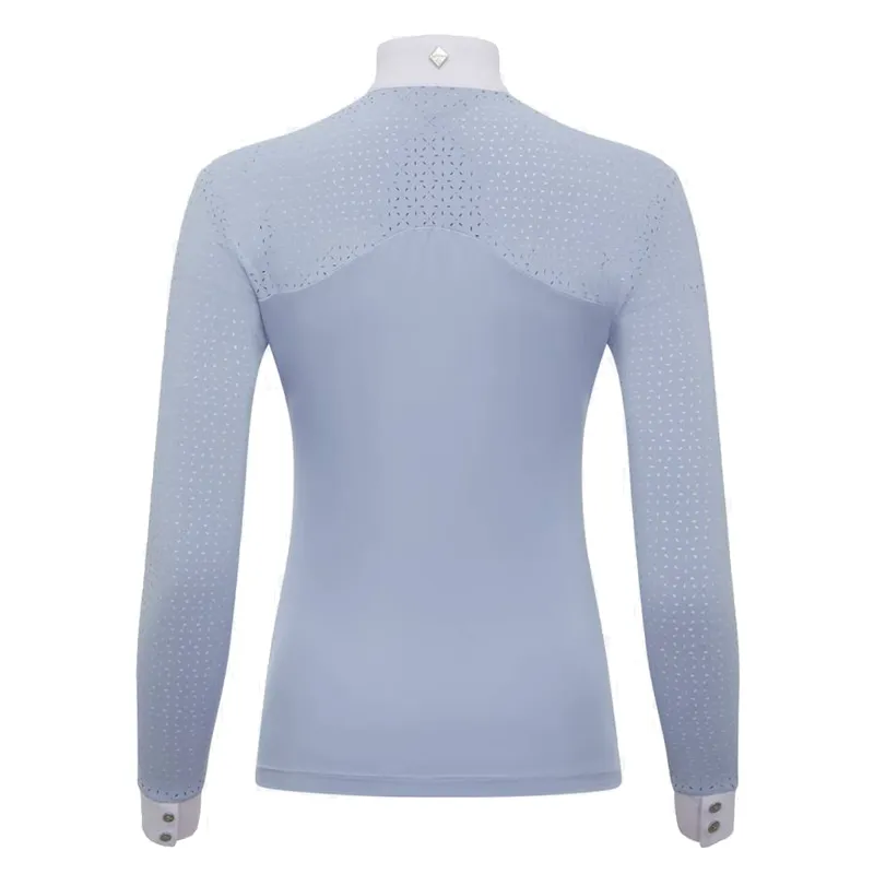 LeMieux Olivia Long Sleeve Show Shirt - Mist-1