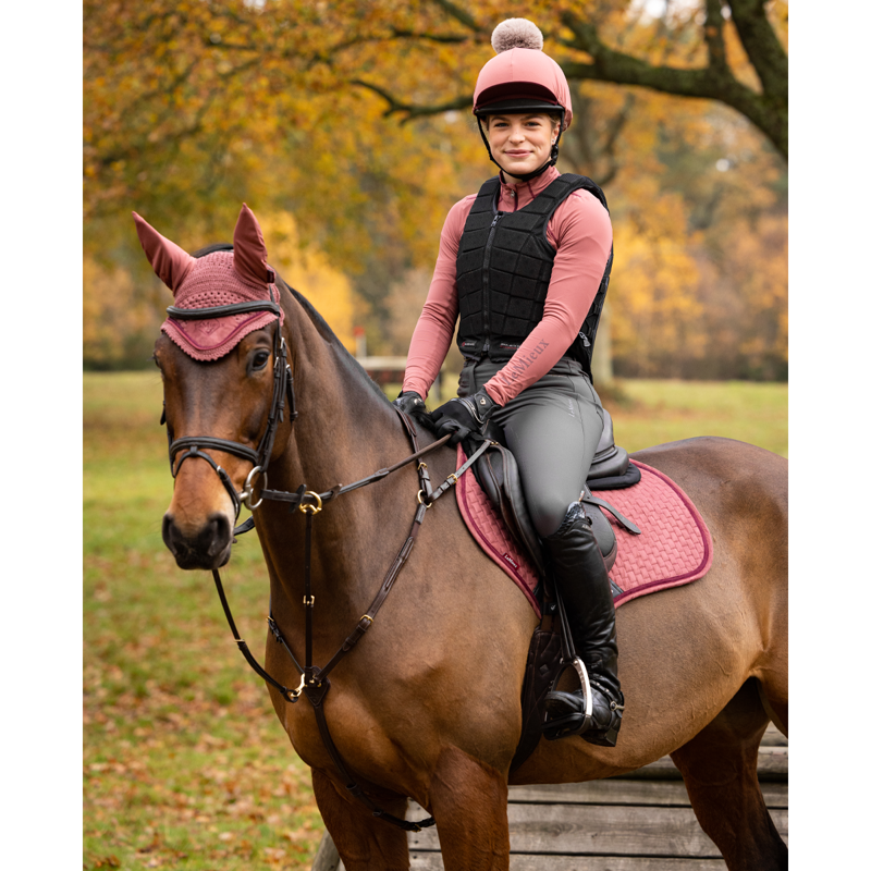 LeMieux Classic Fly Hood - Orchid-2