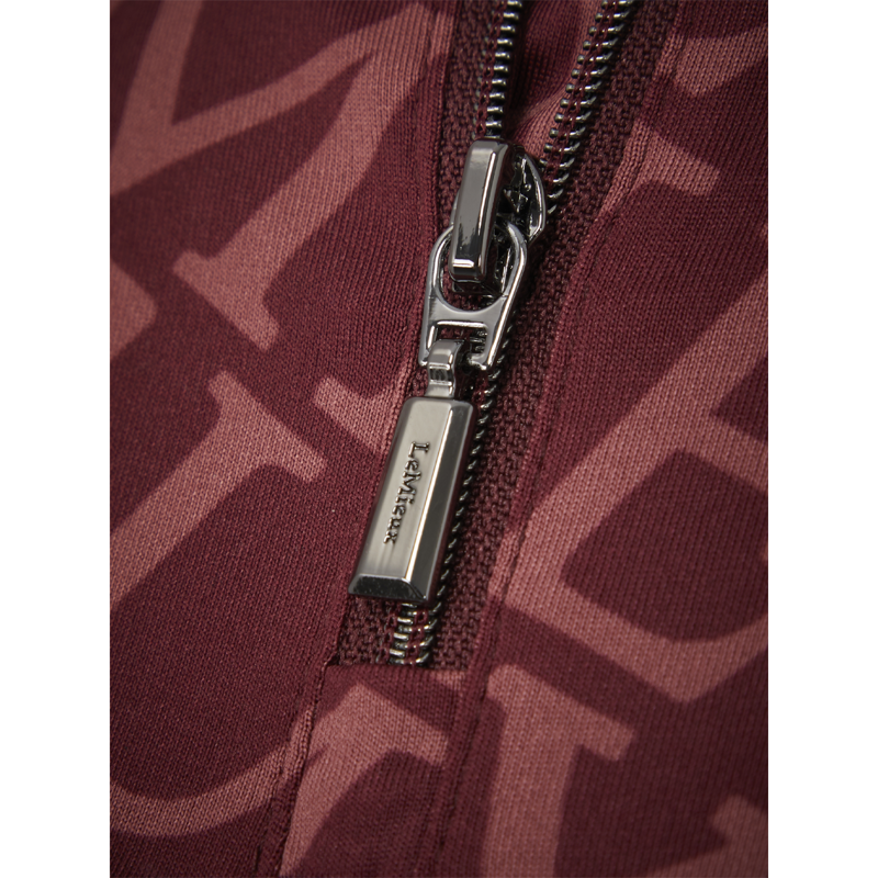 LeMieux Fleur Base Layer - Merlot-4