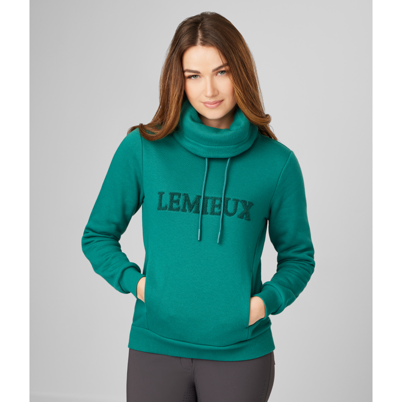 LeMieux Adele Funnel Neck Sweatshirt - Evergreen-6
