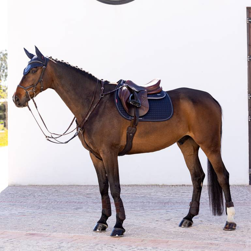 LeMieux Classic Jump Square - Navy-1