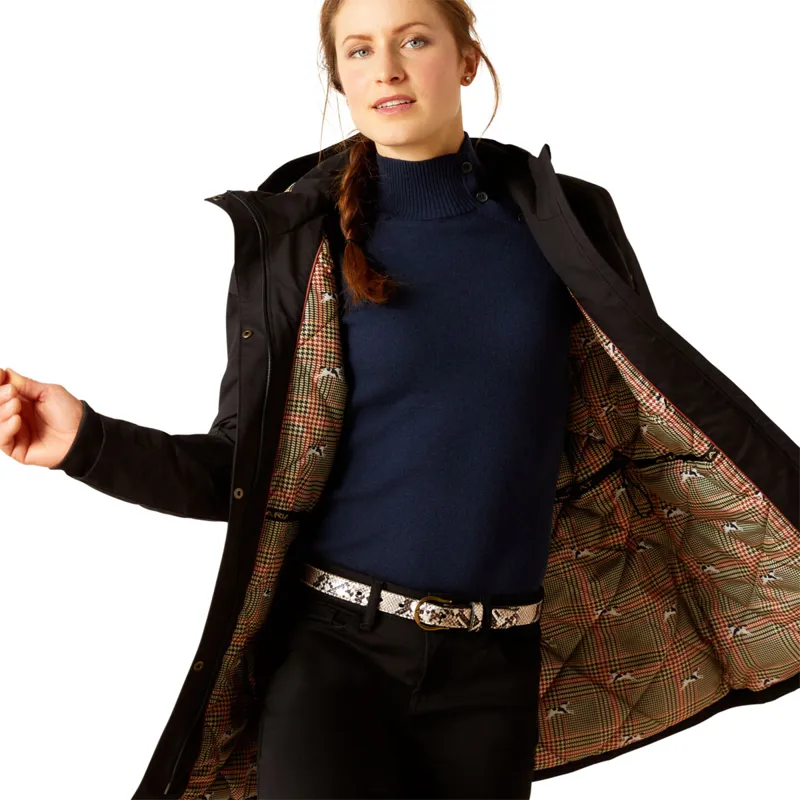 Ariat Women's Argentium Insulated Parka - Black-5