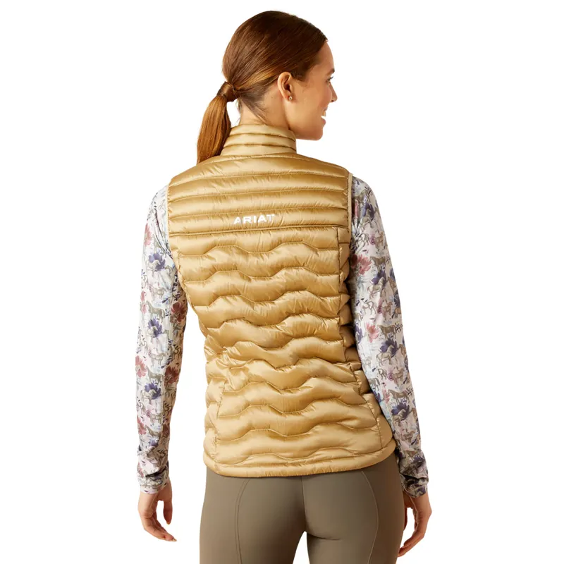 Ariat Women's Ideal Down Vest - IR Fields of Rye-1