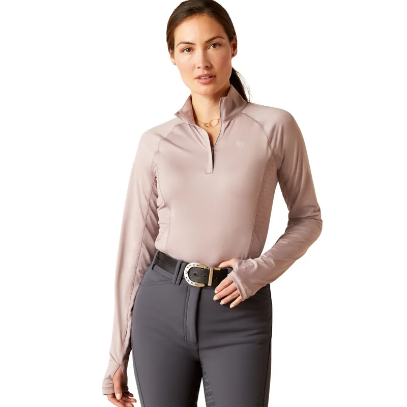 Ariat Women's Lowell 2.0 1/4 Zip Baselayer - Quail