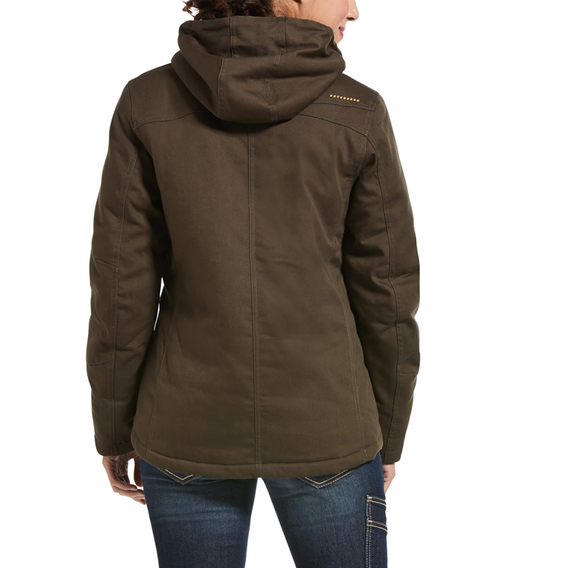 Ariat Women's Rebar DuraCanvas Insulated Jacket - Wren-1
