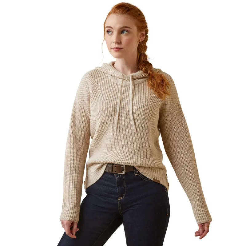 Ariat Women's LOS Atlos Sweater - Oatmeal Heather