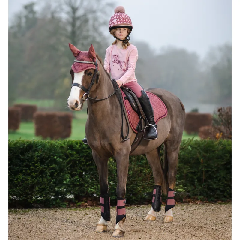 LeMieux Mini Jamie Long Sleeve Top - Pink Quartz-4