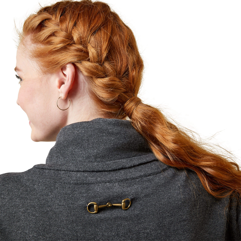 Ariat Women's Lexi Sweater - Charcoal-5