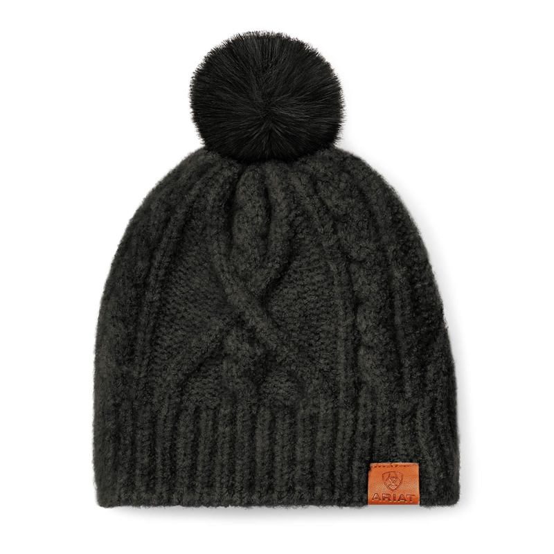 Ariat Entwine Beanie - Black Heather