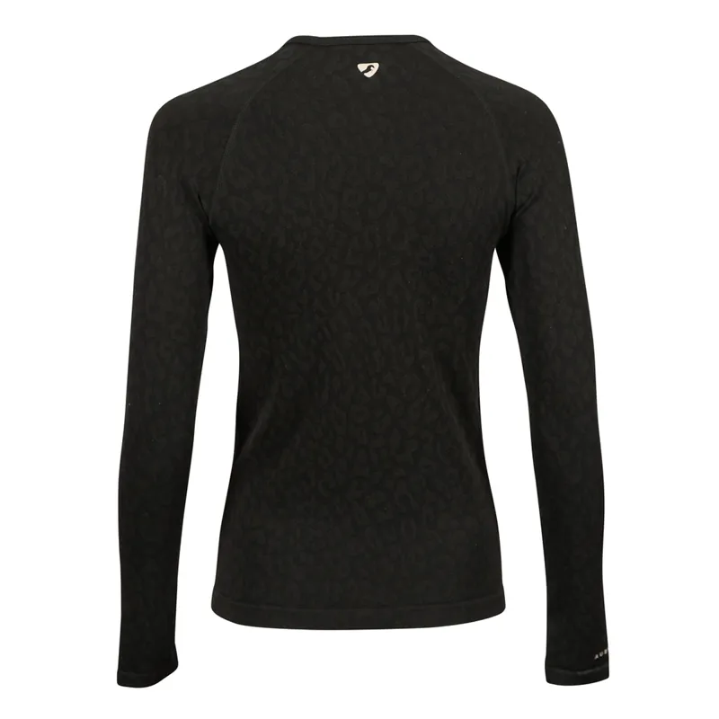 Aubrion Balance Seamless Top - Black-2