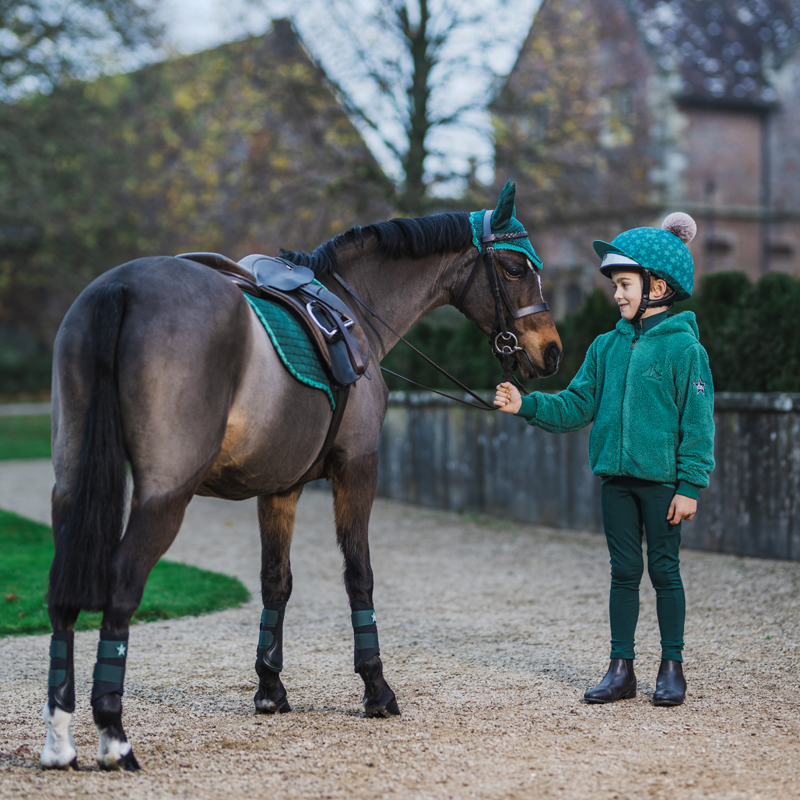 LeMieux Mini Teagan Fleece - Evergreen-4