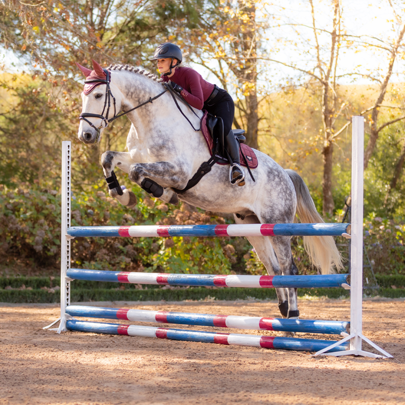 LeMieux Loire Classic Close Contact Square - Orchid-4