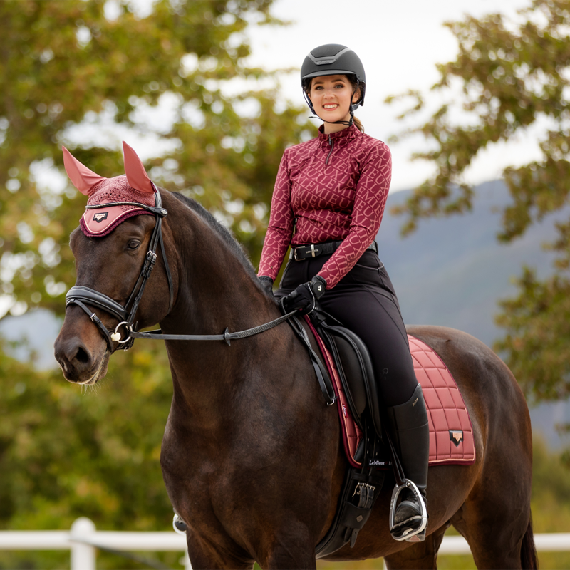 LeMieux Loire Classic Dressage Square - Orchid-6