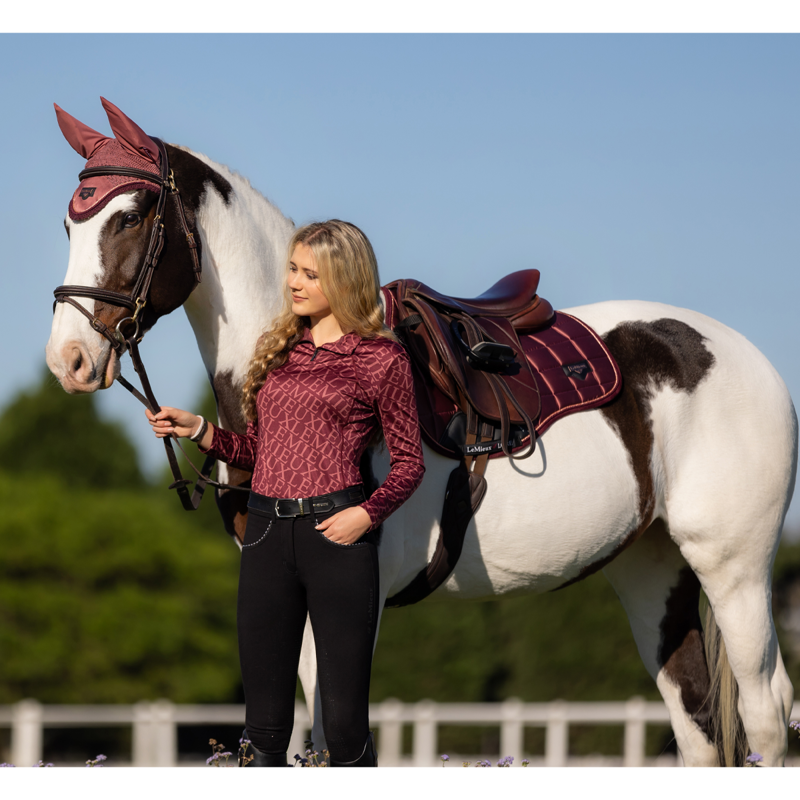 LeMieux Loire Classic GP Square - Orchid-1