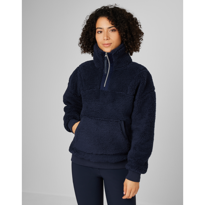 LeMieux Tara Teddy Fleece - Navy-4