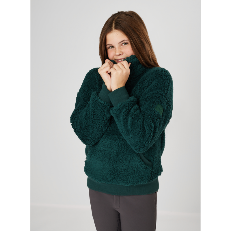LeMieux Young Rider Tia Teddy Fleece - Spruce-3