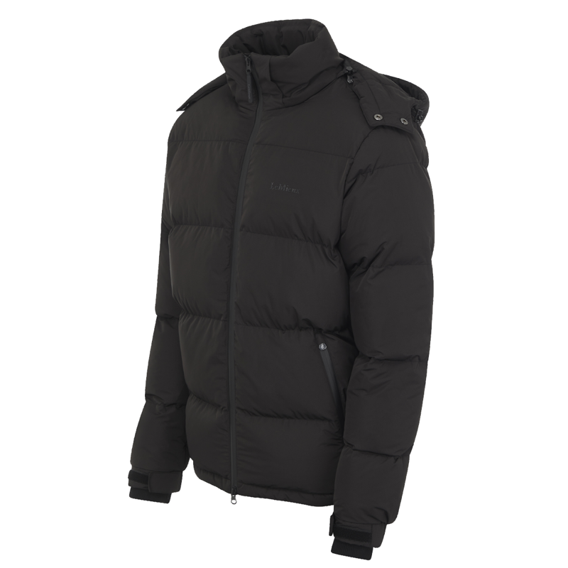 LeMieux Elite Men's Puffer Jacket - Black-3