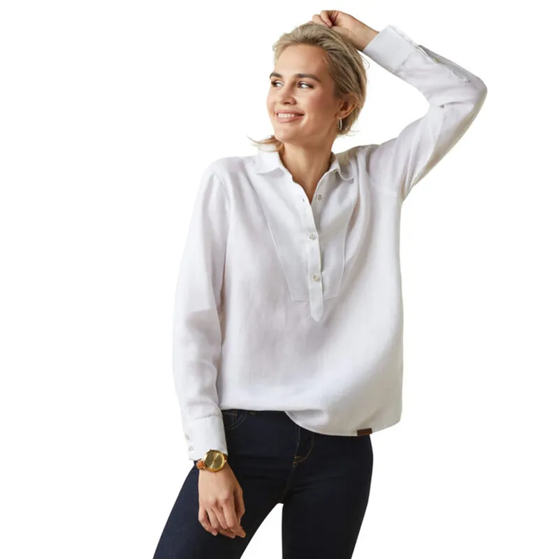 Ariat Women's Cazadero Blouse - White